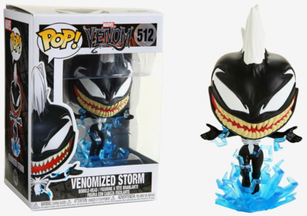 Pop Marvel 3.75 Inch Action Figure Venom - Venomized Storm #512