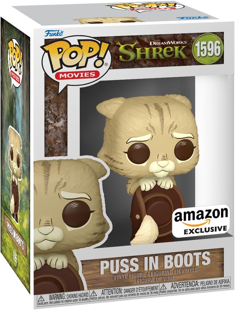 Pop Movies Shrek 3.75 Inch Action Figure Exclusive - Puss in Boots #1596