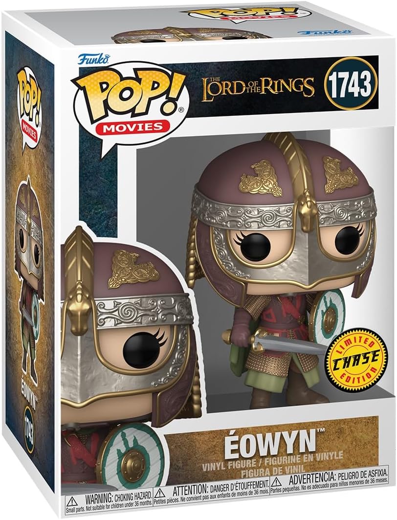 Pop Movies The Lord of The Rings 3.75 Inch Action Figure Exclusive - Battle Eowyn #1743 Chase