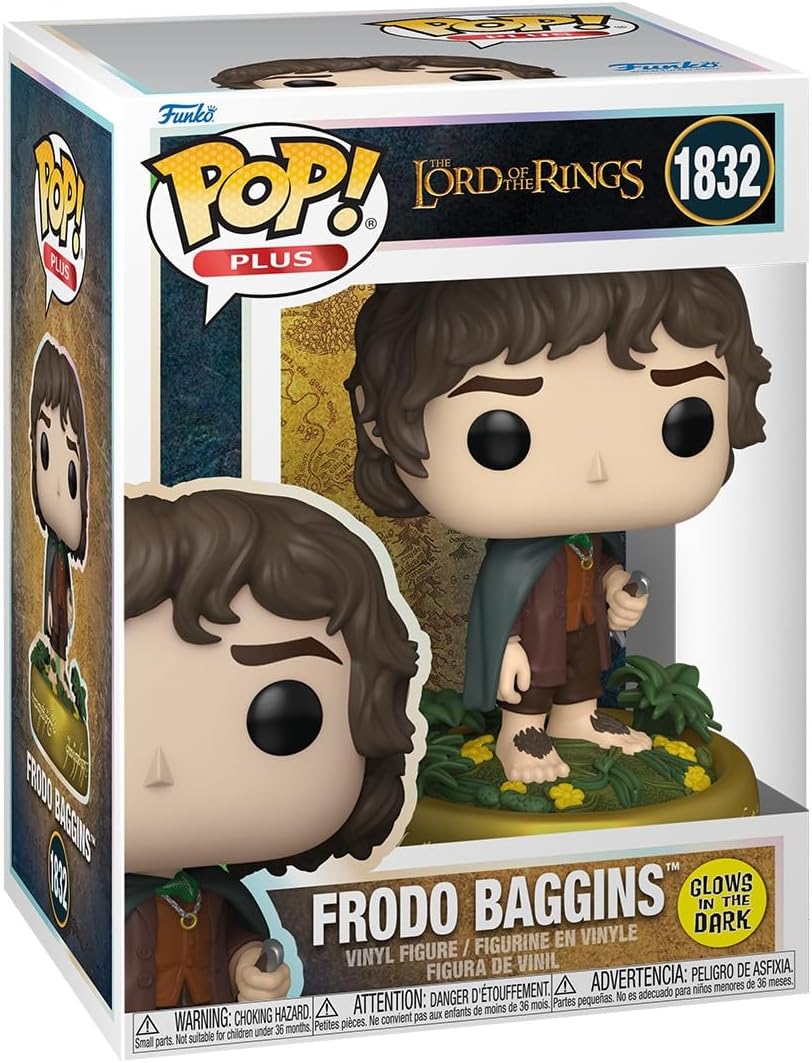 Pop Movies The Lord of The Rings 3.75 Inch Action Figure Plus - Frodo Baggins #1832