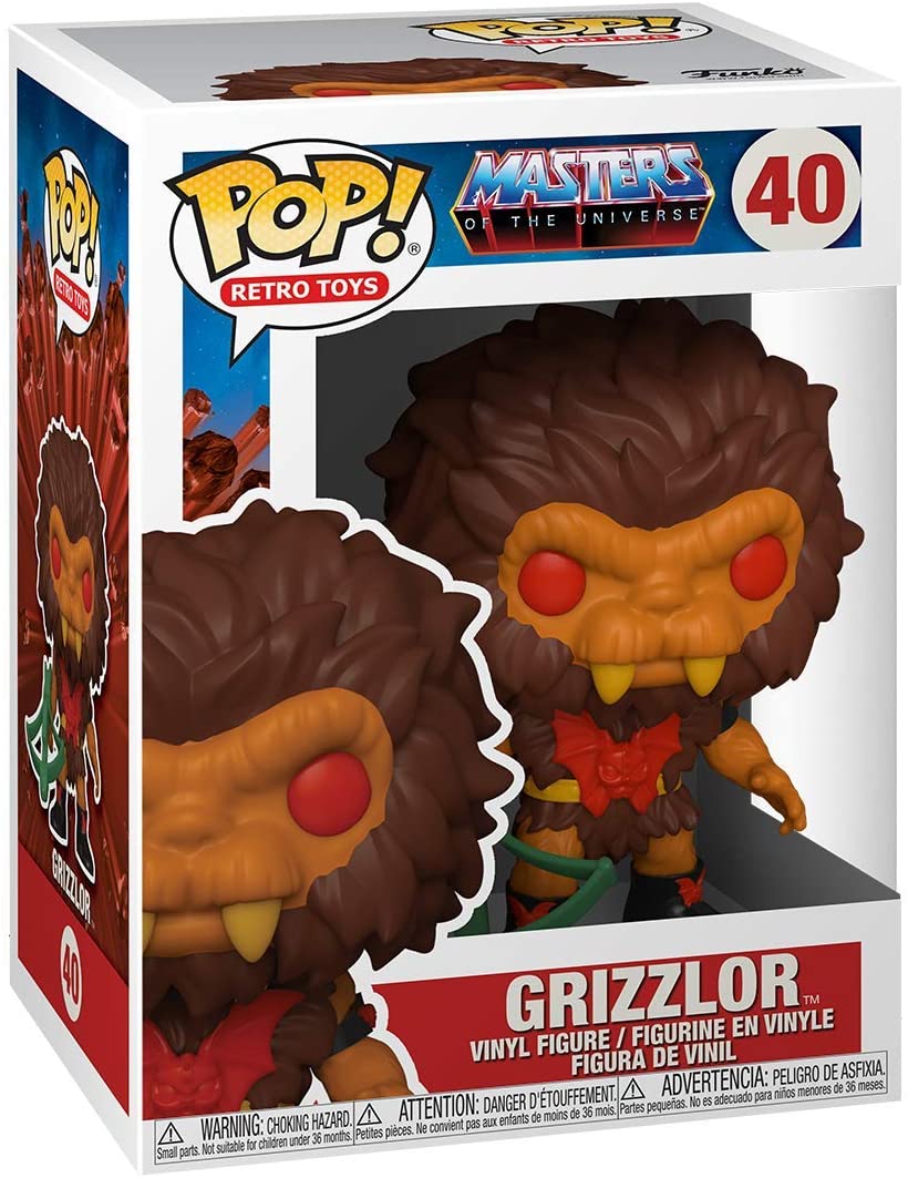 Pop Retro Toys Masters Of The Universe 3.75 Inch Action Figure - Grizzlor #40