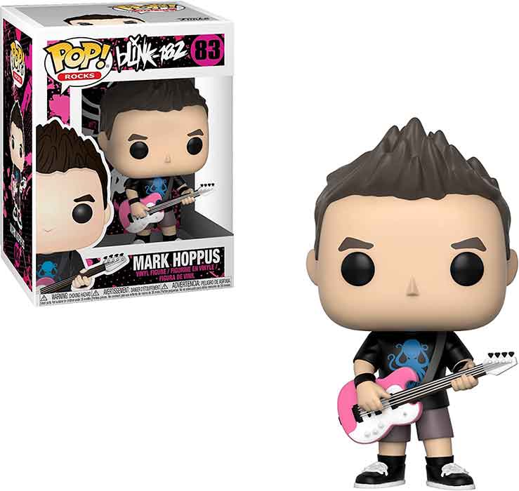 Pop Rocks Blink-182 3.75 Inch Action Figure - Mark Hoppus #83