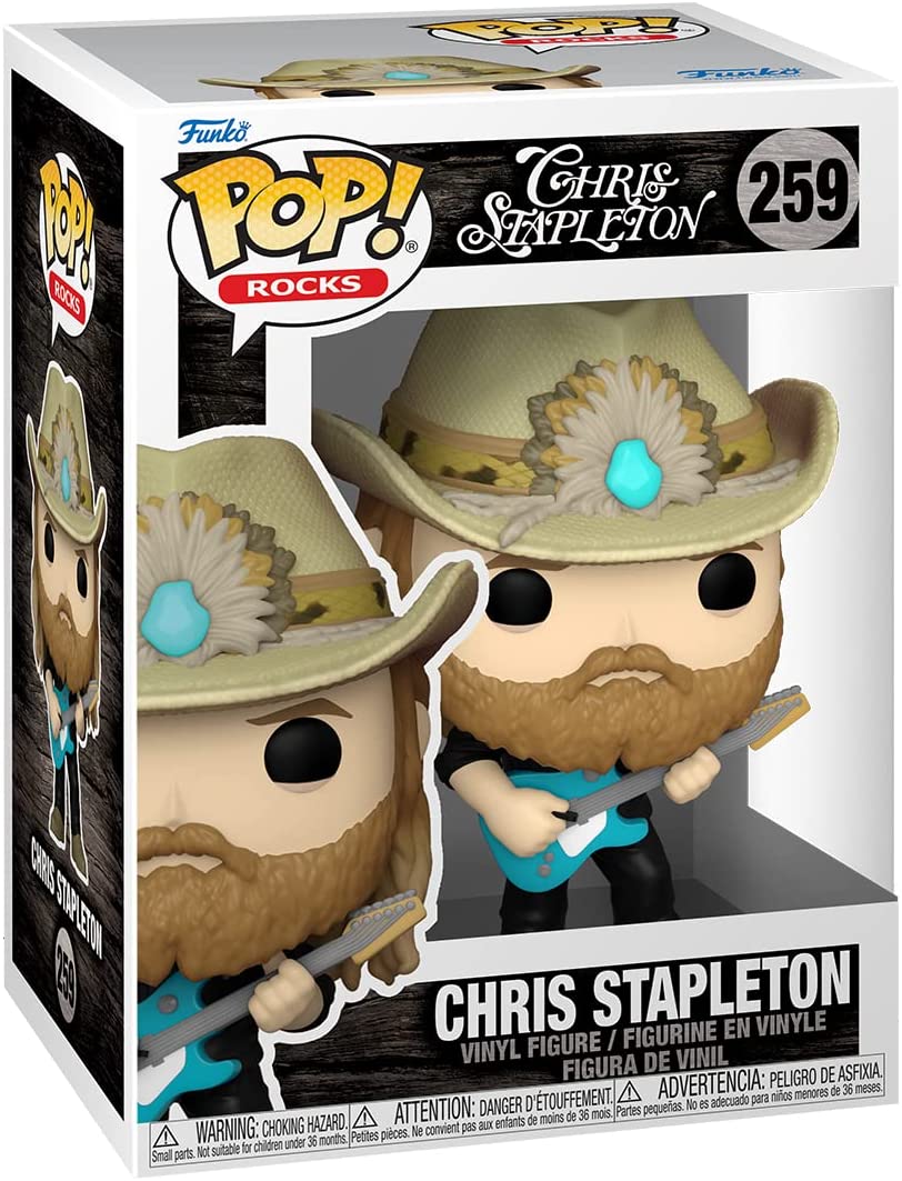 Pop Rocks Chris Stapleton 3.75 Inch Action Figure - Chris Stapleton #259