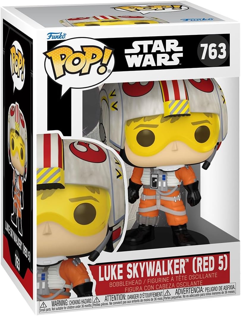 Pop Star Wars 3.75 Inch Action Figure - Luke Skywalker Red 5 #763