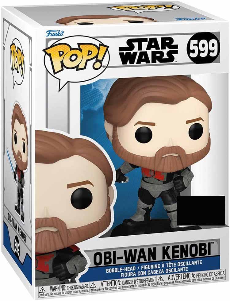 Pop Star Wars The Clone Wars 3.75 Inch Action Figure Exclusive - OBI-Wan Kenobi #599