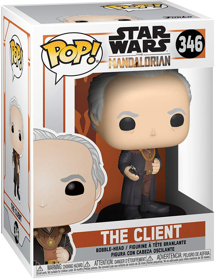 Pop Star Wars 3.75 Inch Action Figure The Mandalorian - The Client #346