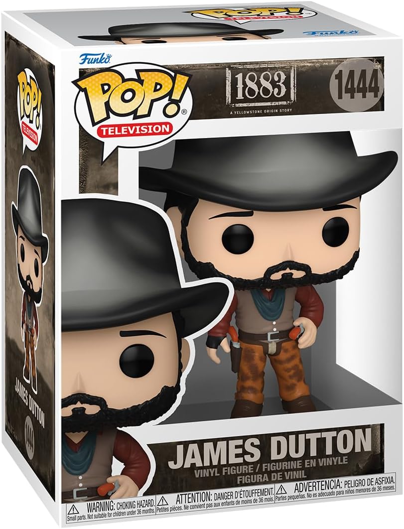 Pop Television 1883 3.75 Inch Action Figure - James Dutton #1444
