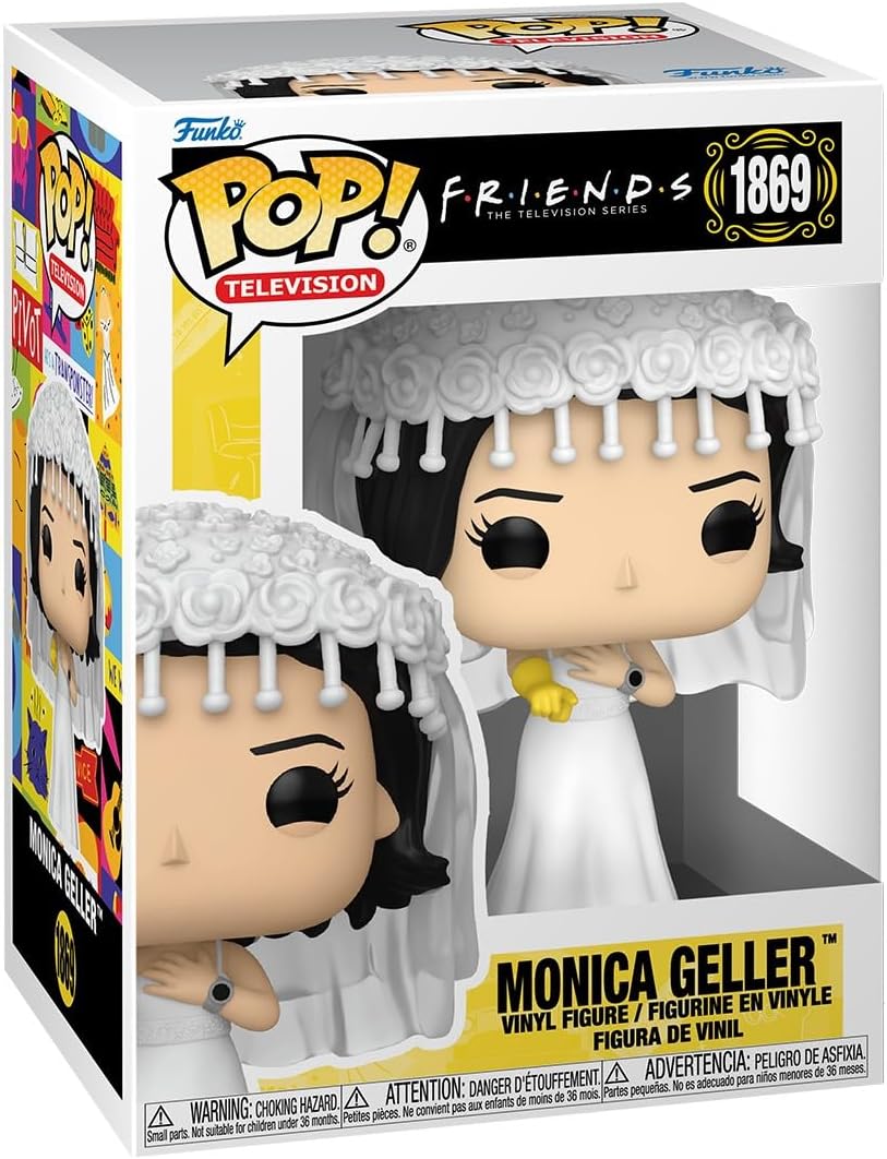 Pop Television Friends 3.75 Inch Action Figure - Monica Geller - Wedding Dress #1869
