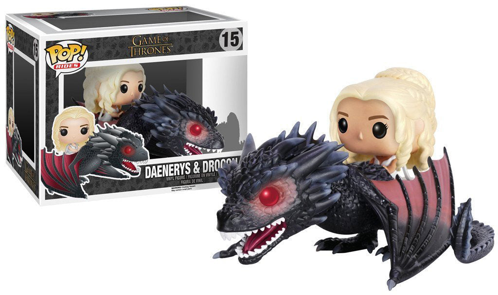 Pop Television 3.75 Inch Action Figure Game Of Thrones - Daenerys & Drogon #15