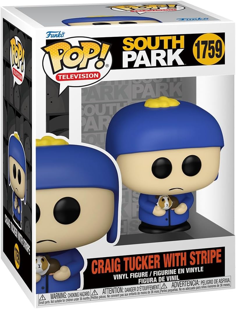 Pop Television South Park 3.75 Inch Action Figure - Craig Tucker with Stripe #1759