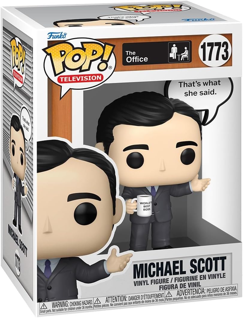 Pop Television The Office 3.75 Inch Action Figure - Michael Scott #1773