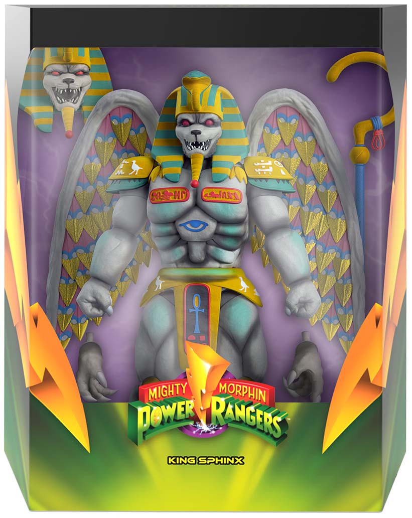 Power Rangers Mighty Morphin 7 Inch Action Figure Ultimates Wave 2 - King Sphinx