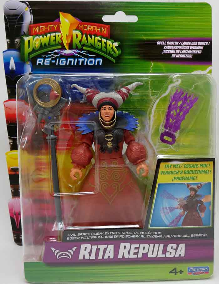 Power Rangers Re-Ignition 5 Inch Action Figure Action Series - Rita Repulsa
