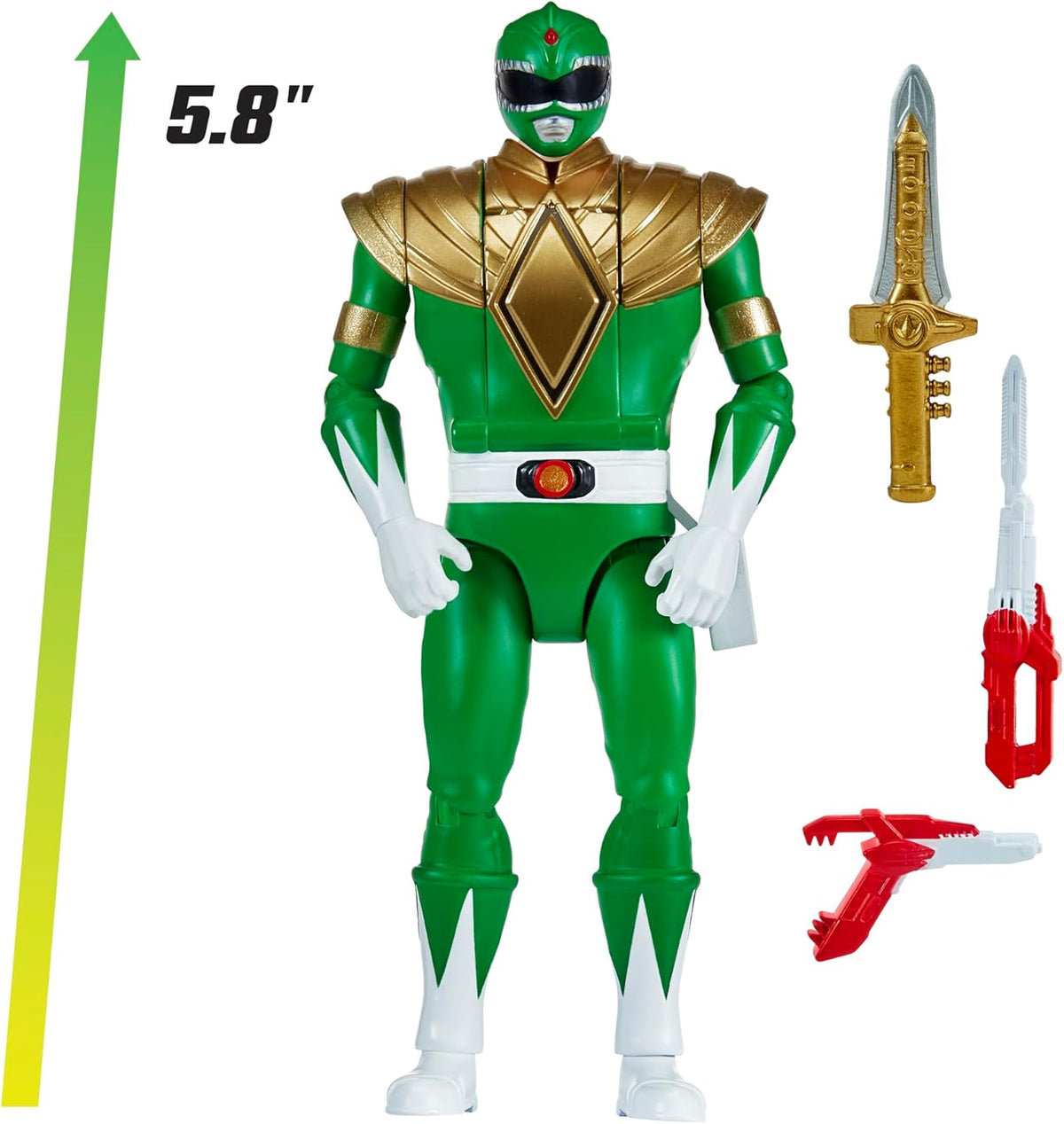 Power Rangers Re-Ignition 6 Inch Action Figure Auto Morphin - Green Ranger