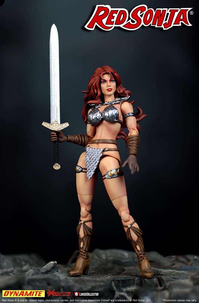 Red Sonja Comics 6 Inch Action Figure 1/12 Scale - Red Sonja