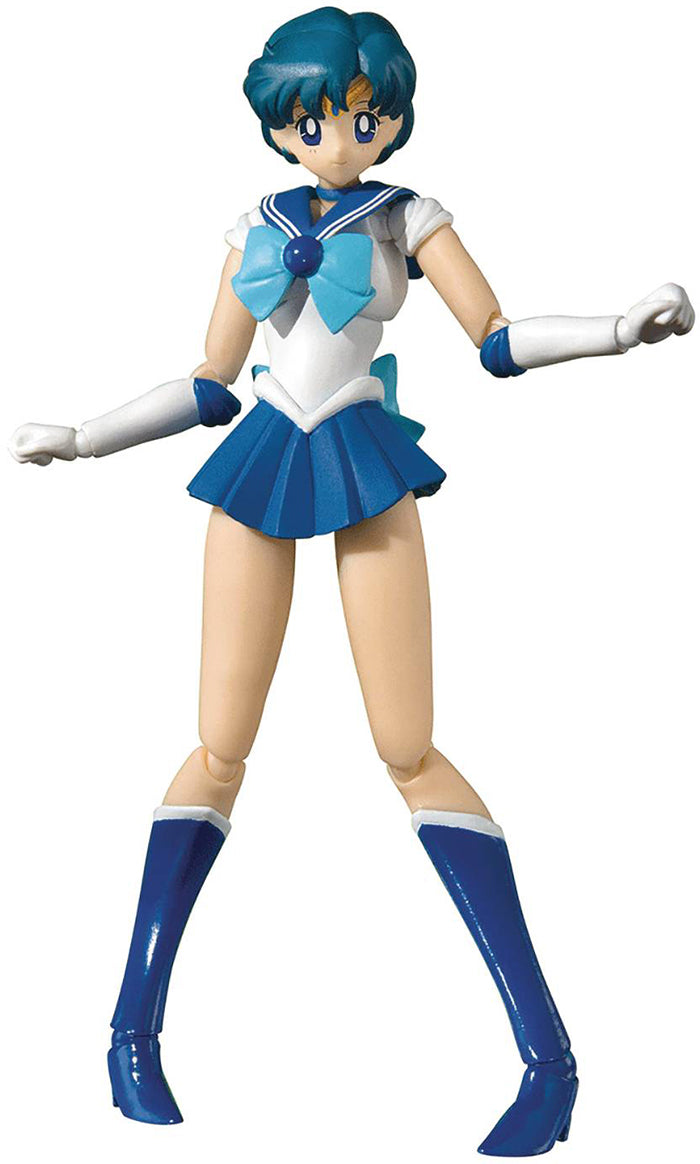 Sailor Moon Pretty Guardian 6 Inch Action Figure S.H. Figuarts - Sailor Mercury Animation Color Edition