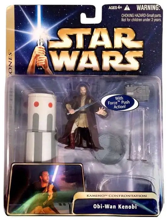 Star Wars Attack of the Clones 3.75 Inch Action Figure - Obi-Wan Kenobi Kamino
