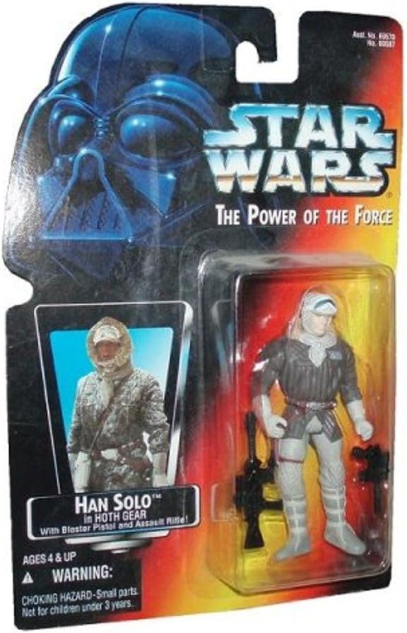 Star Wars Power Of TheForce 3.75 Inch Action Figure - Han Solo in Hoth