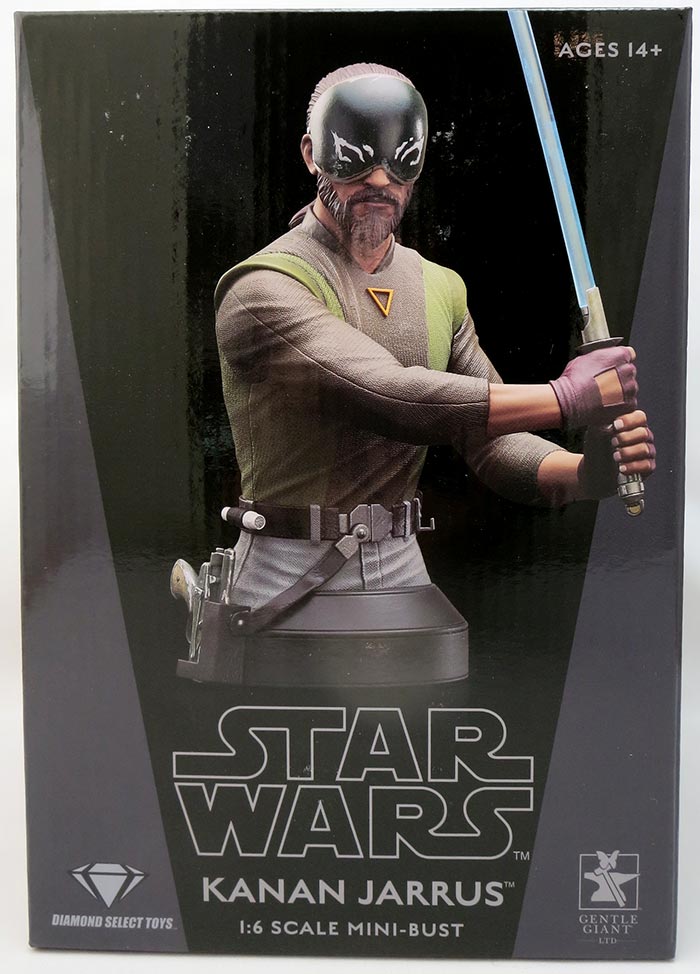 Star Wars The Clone Wars 7 Inch Bust Statue 1/7 Scale - Kanan Jarrus