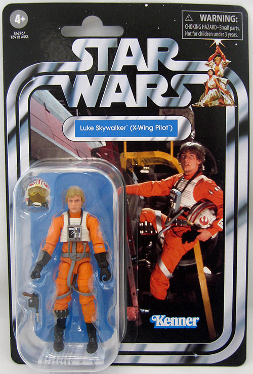 Star Wars Vintage 3.75 Inch Action Figure (2019 Wave 9) - Luke Skywalker X-Wing Pilot VC158