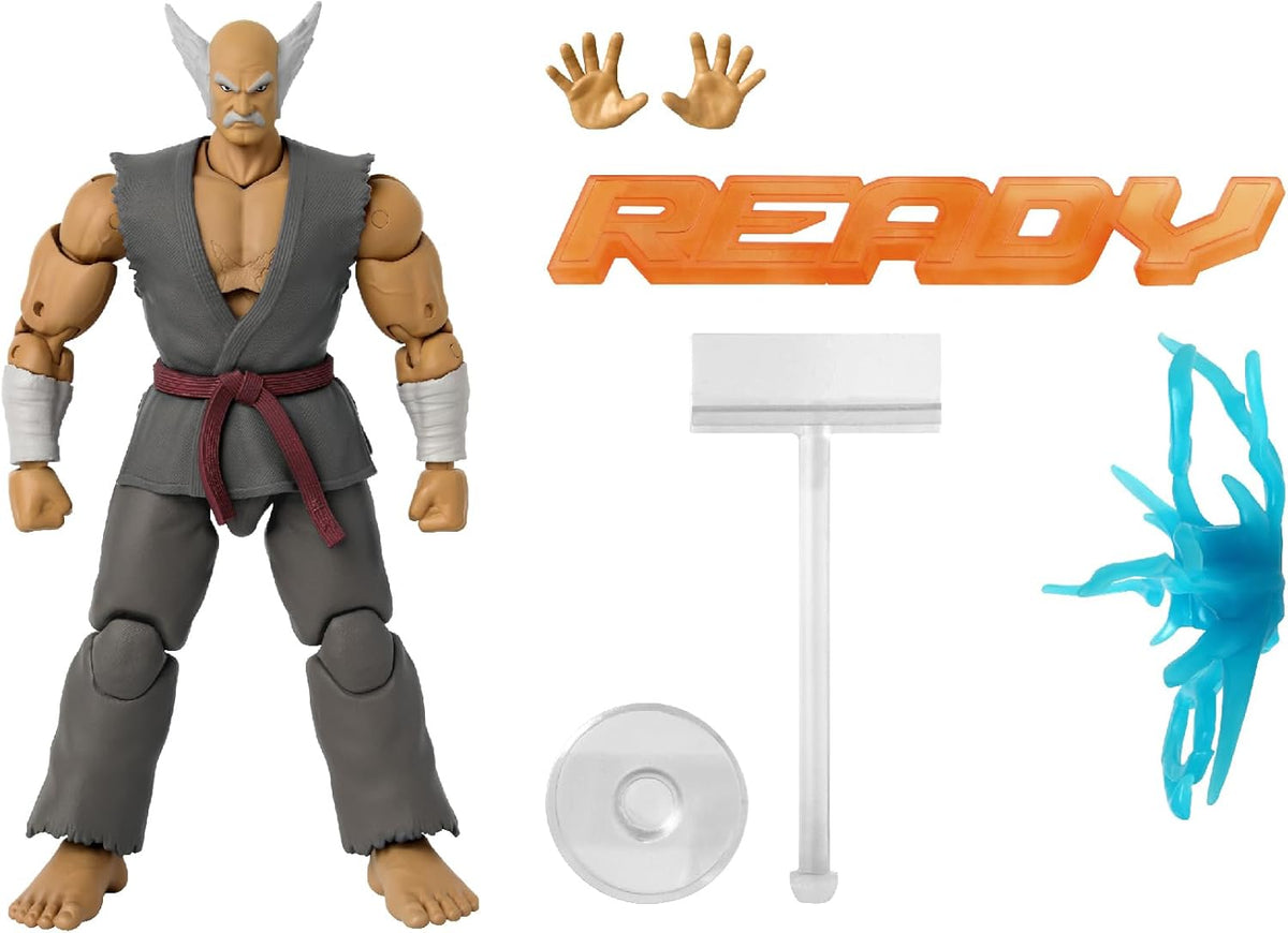 Tekken 6 Inch Action Figure Game Dimensions - Heihachi Mishima