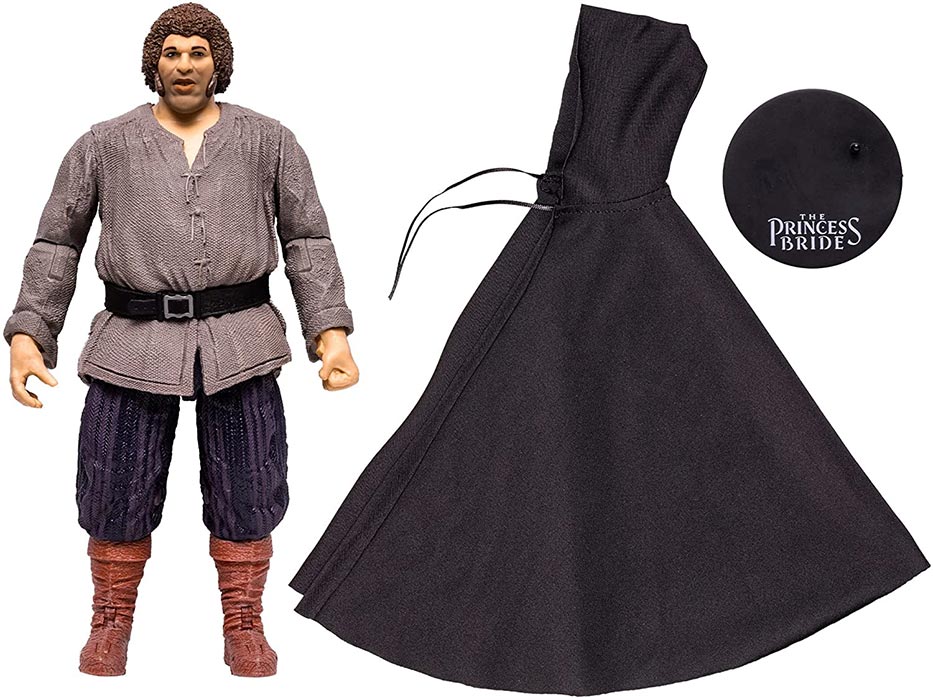 The Princess Bride 10 Inch Action Figure Mega Wave 2 - Fezzik with Cloak