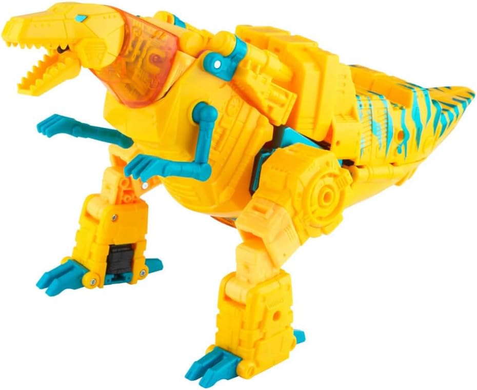 Transformers Legacy Evolution 8 Inch Action Figure Leader Class Exclusive - Grimlock (Neon Color Scheme)