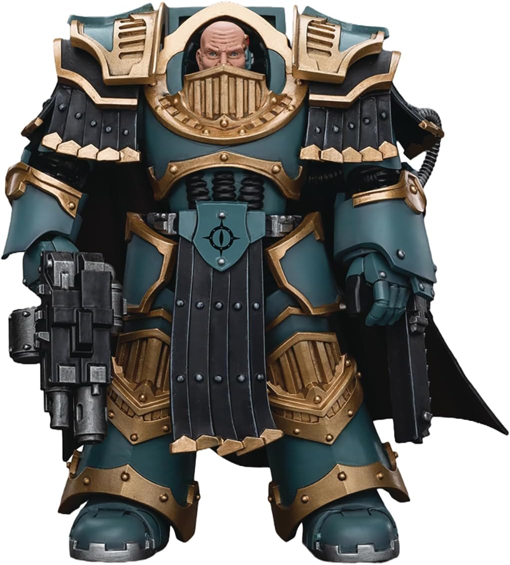 Warhammer 40000 5 Inch Action Figure 1/18 Scale - Sons of Horus MKIV Legion Praetor Cataphractii Terminator Armor