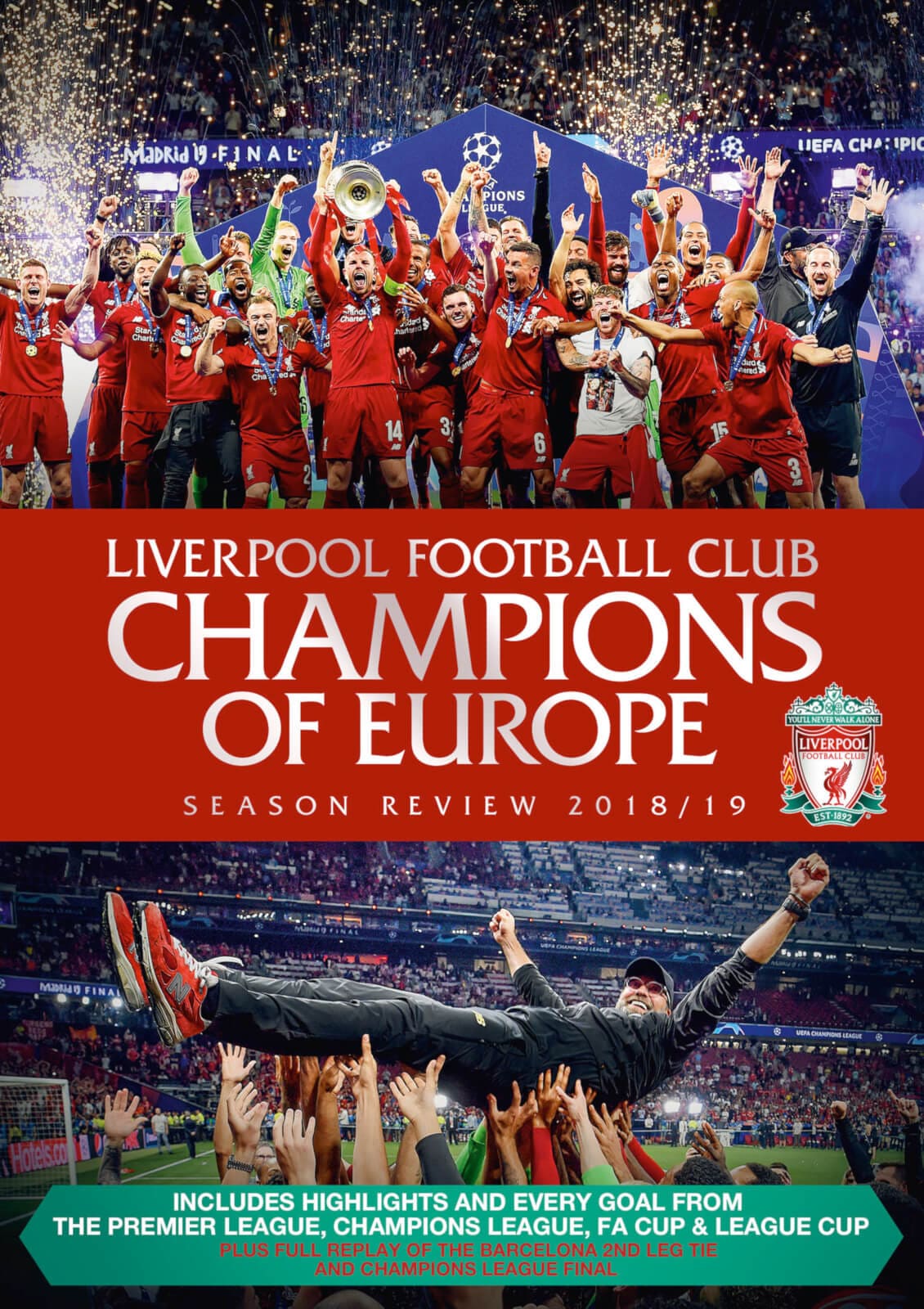 Liverpool FC: End of Season Review 2018/2019 - Liverpool FC [Blu-ray]