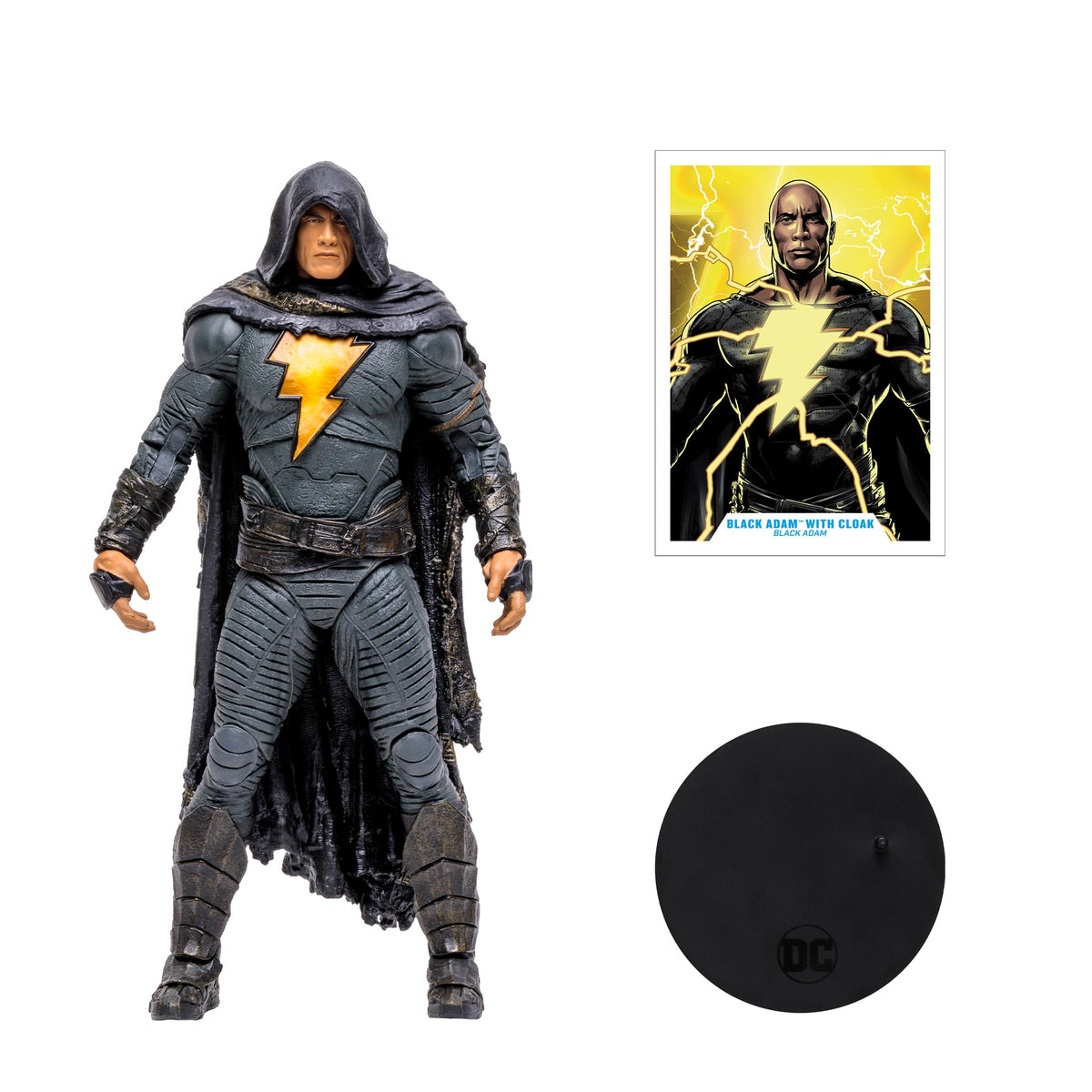 DC Multiverse Movie 7 Inch Action Figure Black Adam - Black Adam Ancient Costume (Shelf Wear Packaging)