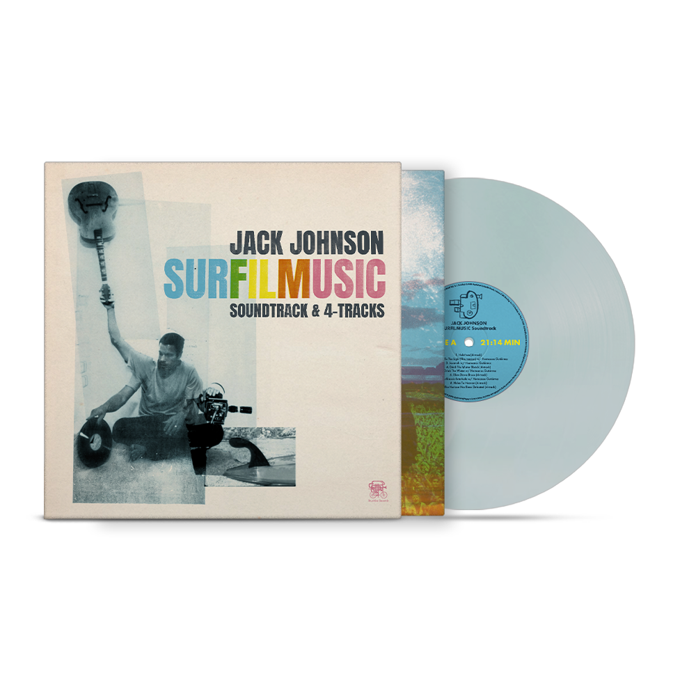 SURFILMUSIC (Soda Pop Bottle Blue Edition) - Jack Johnson [Colour Vinyl]