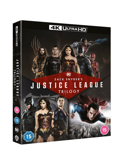 ZACK SNYDER'S JUSTICE LEAGUE TRILOGY [4K UHD]