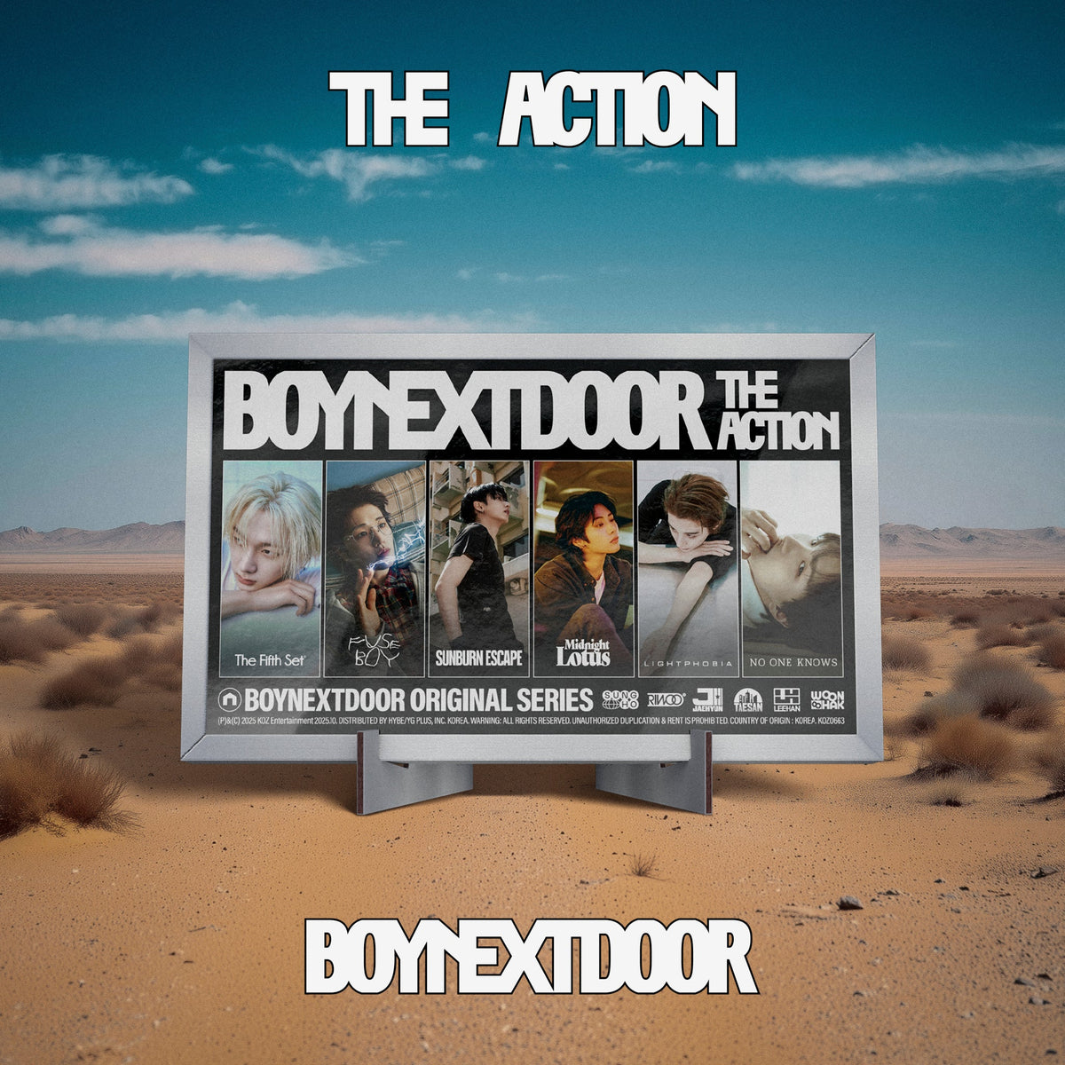 BOYNEXTDOOR 5th EP [The Action] Frame ver. - BOYNEXTDOOR [CD]