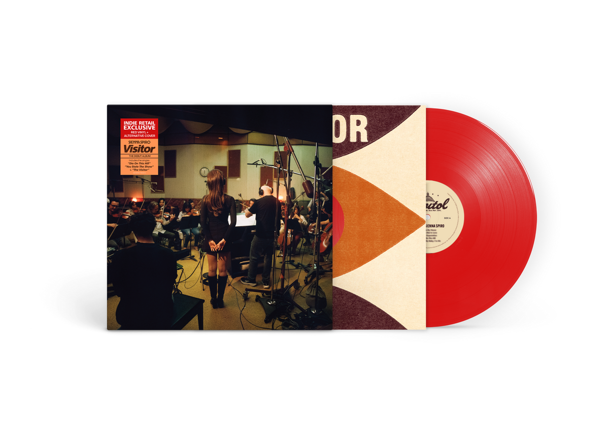 Visitor (Indie Exclsuive Red Edition W/ Alt Cover) - SIENNA SPIRO [Colour Vinyl]