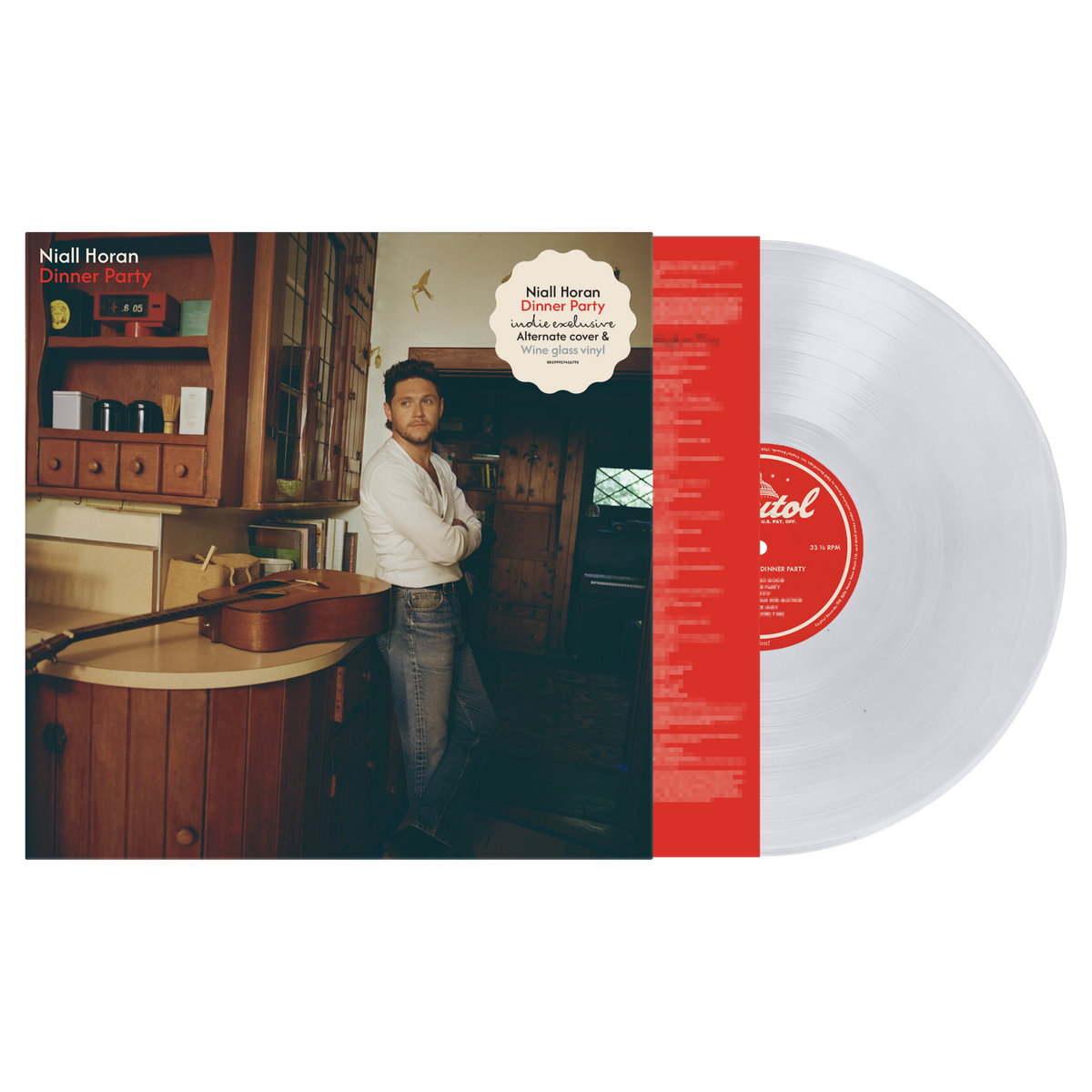 Dinner Party (Indies Exclusive "Wine Glass" Edition) - Niall Horan [Colour Vinyl]
