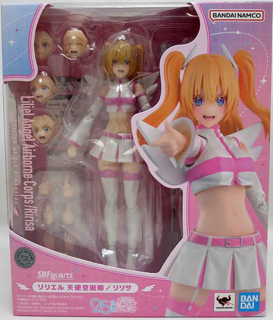 2.5 Dimensional Seduction 6 Inch Action Figure S.H. Figuarts - Liliel Angel Airborne Cops/Ririsa