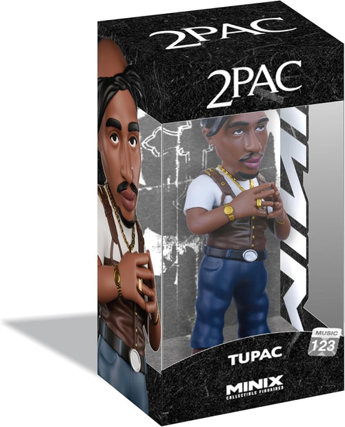 2Pac 3.75 Inch Static Figure Minix - Tupac New York Times 1996 #123