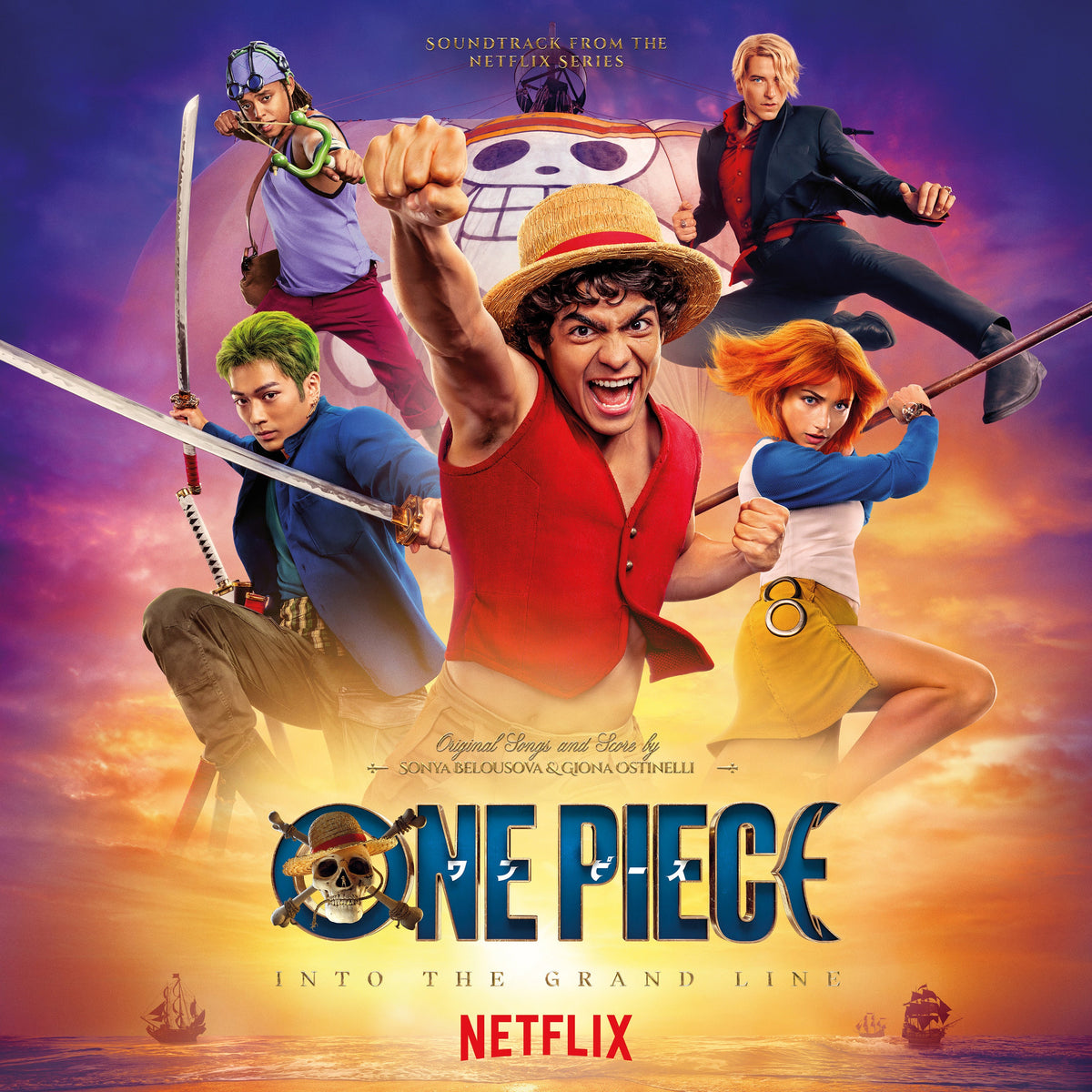 One Piece: Into the Grand Line: Soundtrack from the Netflix Series - Sonya Belousova & Giona Ostinelli [CD]