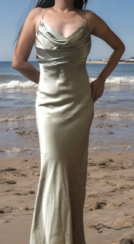 Crynon Mulberry Silk Gown