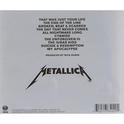 DEATH MAGNETIC - METALLICA [CD]
