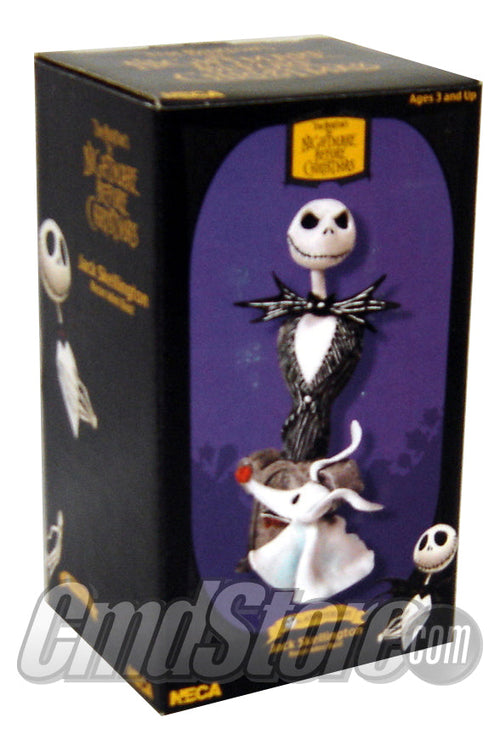 JACK SKELLINGTON 4" RESIN MINI BUST TIM BURTON'S THE NIGHTMARE BEFORE CHRISTMAS Neca