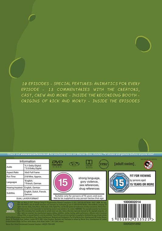 Rick and Morty: Season Three [DVD]