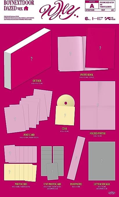 WHY.. [general Market - DAZED Ver.] - BOYNEXTDOOR [CD]