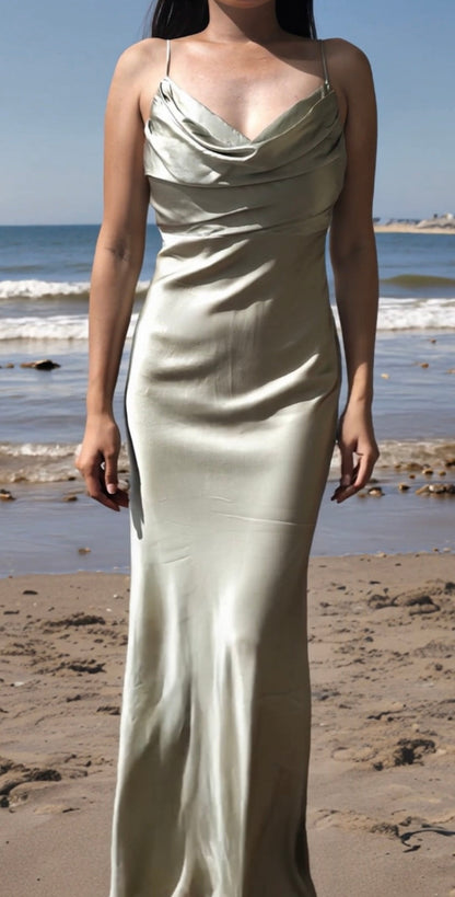 Crynon Mulberry Silk Gown