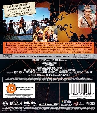 Indiana Jones and the Temple of Doom - Steven Spielberg [4K UHD]