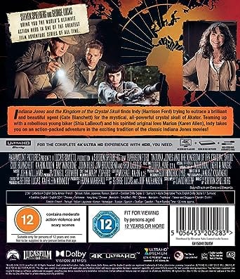 Indiana Jones and the Kingdom of the Crystal Skull - Steven Spielberg [4K UHD]