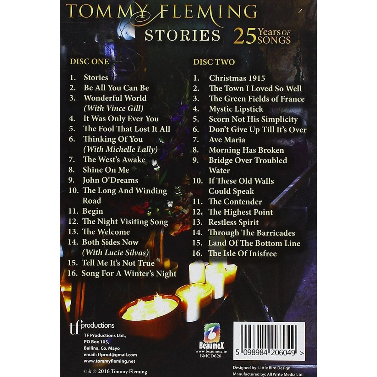 TOMMY FLEMING STORIES : 25 YEARS [CD]