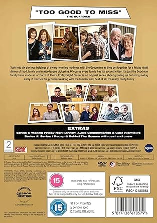 Friday Night Dinner: The Complete Collection - Series 1-6 - Robert Popper [DVD]