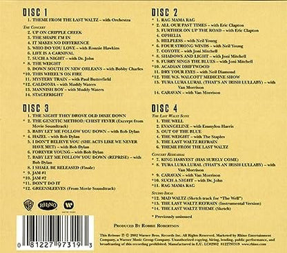 The Last Waltz - The Band [CD]