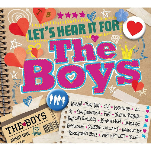 LETS HEAR IT FOR THE BOYS - Various Artists [CD]